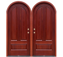 Металлическая дверь арочная МДФ (с двух сторон) -2 КММА-002