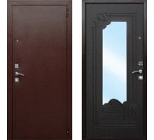 Металлическая дверь Порошок- МДФ с зеркалом -1 КММД-119